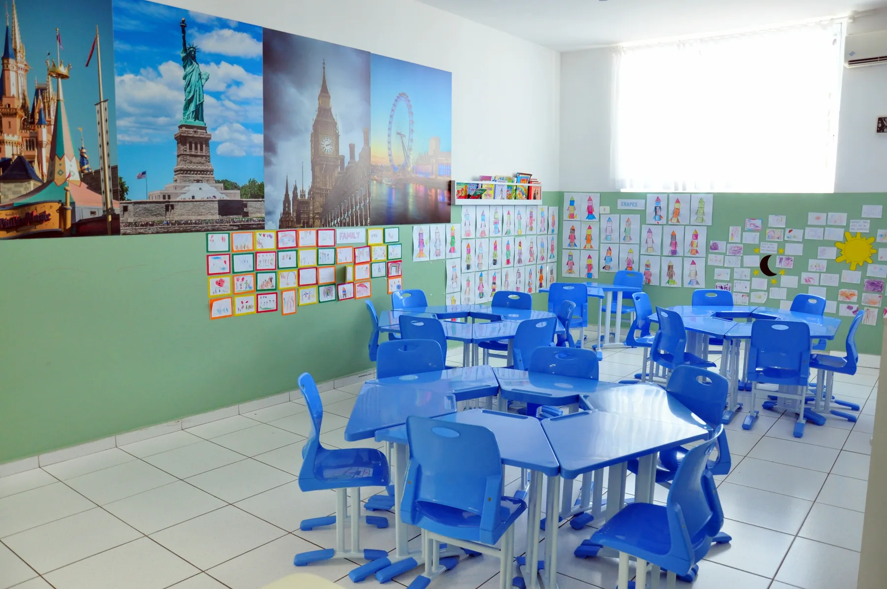 Sala de inglês da Kids Place