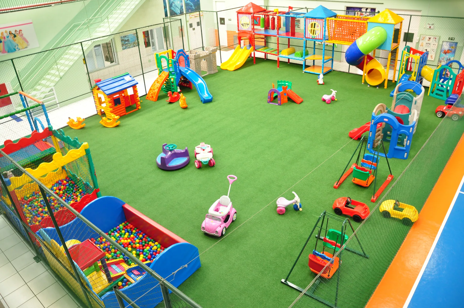 Parque interno da Kids Place